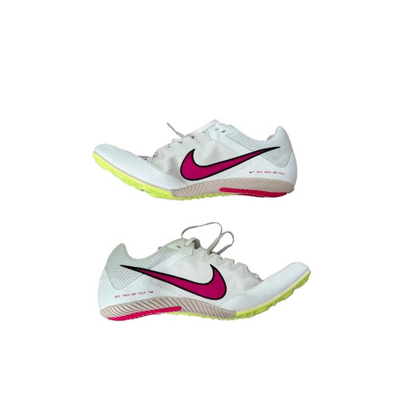 Nike DC8753-101 Rival Sprint Cleats Spikes Sail / Fierce Pink ( 11.5 ) - Picture 1 of 6